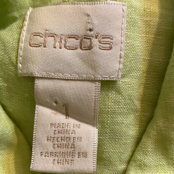 Chico’s 100% linen tunic - Picture 6 of 8